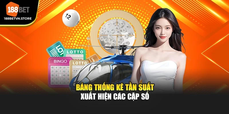 Bảng thống kê tần suất xuất hiện các cặp số